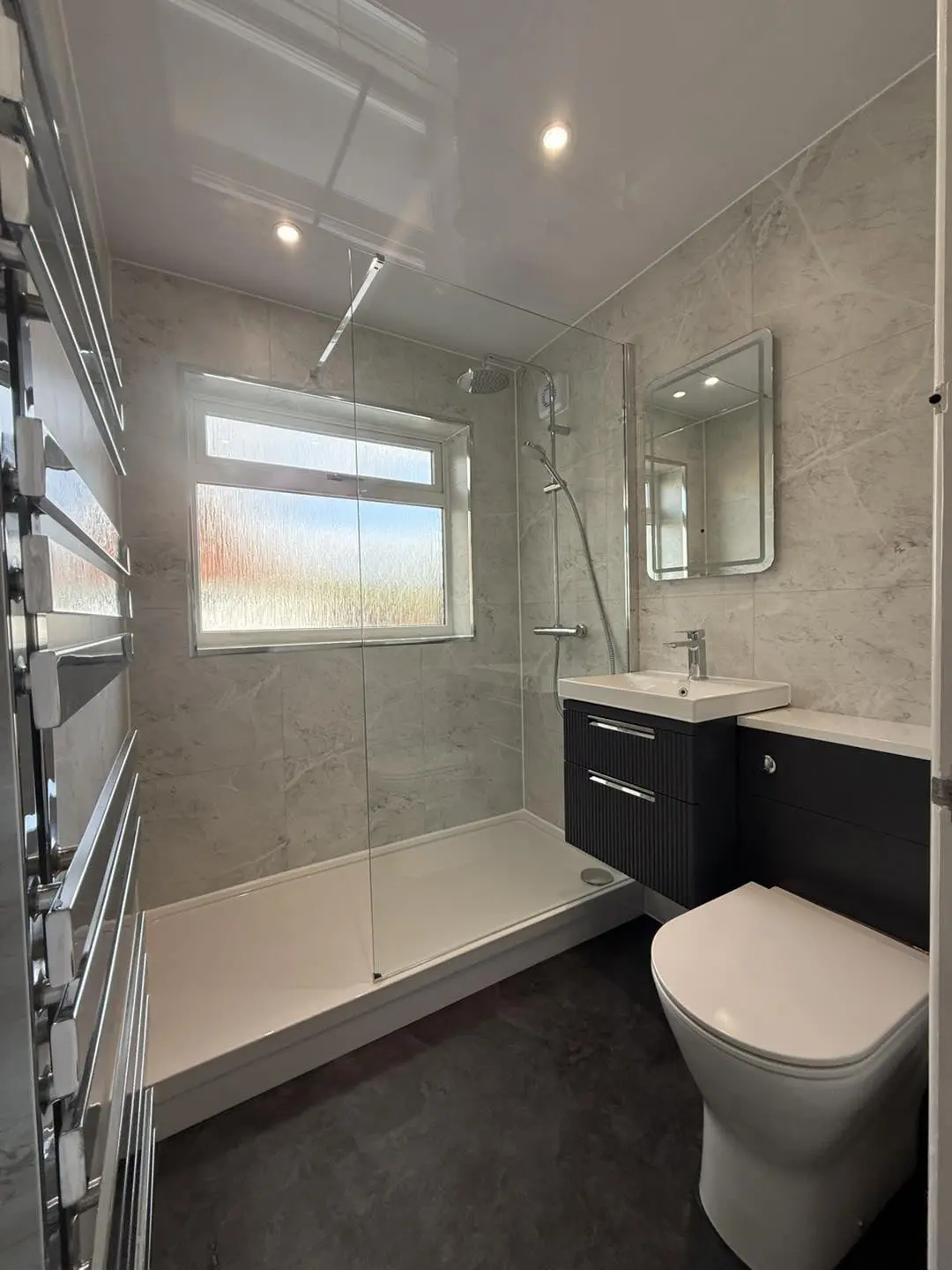 Professional plumber at work